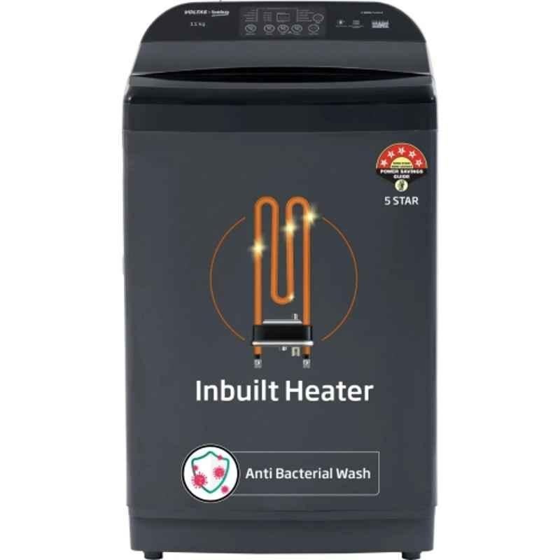 Voltas WTL1106UEAH/DPB0HD 11kg Plastic Dark Grey Fully Automatic Washing Machine, 1200600