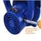 Jakmister 600W 15000rpm Plastic Blue Electric Air Blower with Extension Pipe & Dust Collector