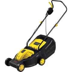Polymak PM-ELM3711 1200W 380mm Plastic Electric Lawn Mower, HPCA36936