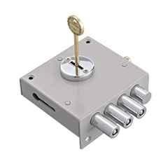 Bonus Hercules 30-50mm Mild Steel Powder Coated 10 Lever High Security Door Lock