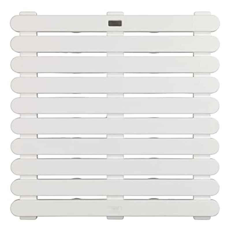 Wenko 55x55cm Plastic White Duckboard