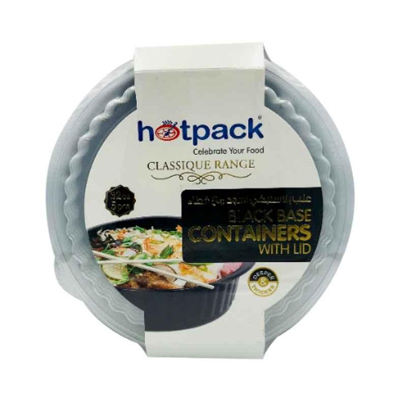 Hotpack 5Pcs 32Oz Round Micro Wave Container with Lid Set, HSMBB8399