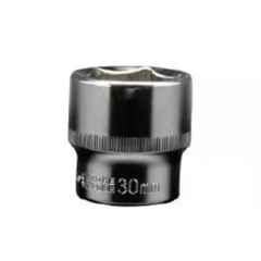 Durelo 60mm 3/4 inch Chrome Vanadium Steel Bi-Hexagonal Polished Square Drive Socket