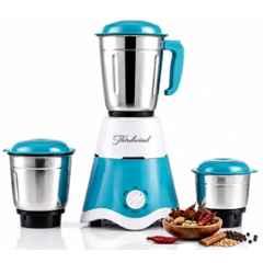 Thirdwind Legend 700W Blue & White Copper Motor Mixer Grinder with 3 Stainless Steel Jars & 2 Years Warranty for Chutney, Grinding, Mixing