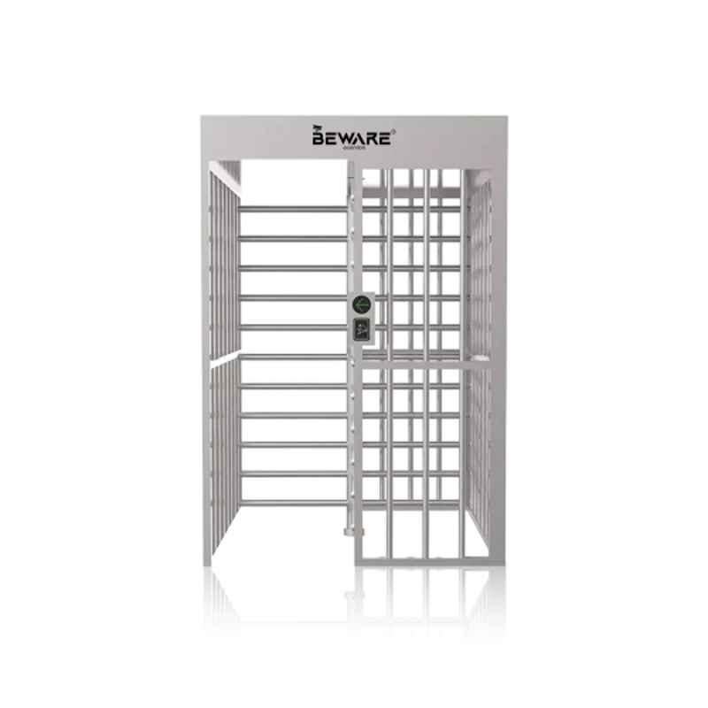 Beware 550-650mm Stainless Steel 304 Single Lane Full Height Turnstile Gate with Biometric & RFID Access Control, BW-SLFHT