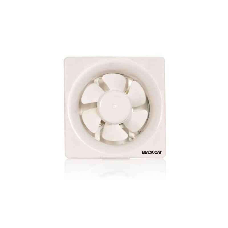 Black Cat 1800rpm White Exhaust Fans, VF-006, Sweep: 150mm (Pack of 2)