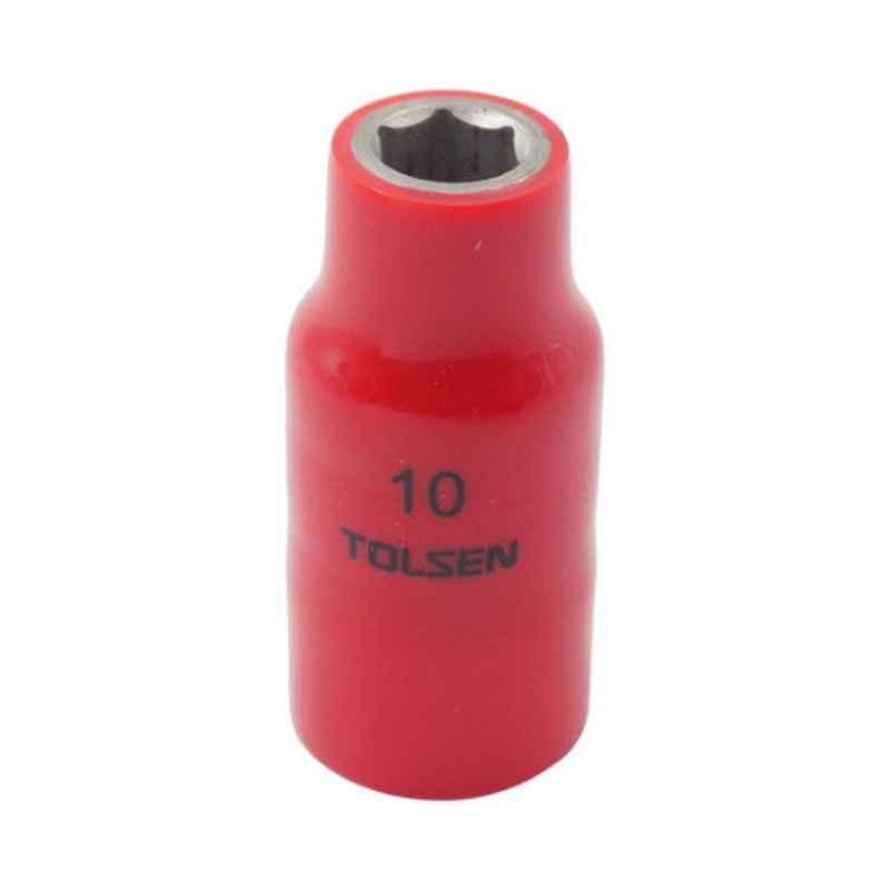 Tolsen 1/2 inch x 10mm Insulated Socket, 41310