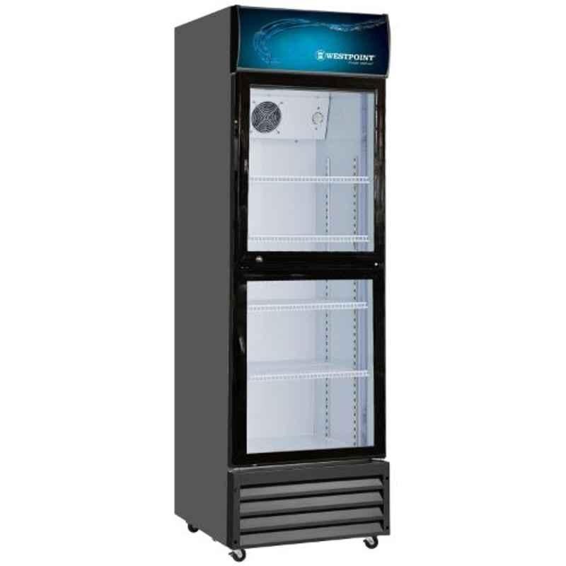 Westpoint 400L 280W Black Upright Bottle Cooler, WPSN4017T2
