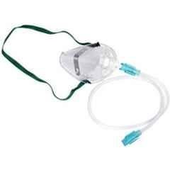Wellstar Transparent Respirator Oxygen Mask for Adult, MM-17-5 (Pack of 5)