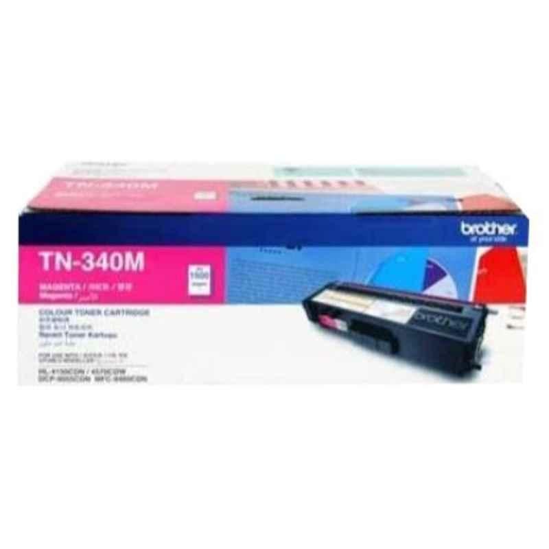 Brother TN 340M Magenta Toner Cartridge