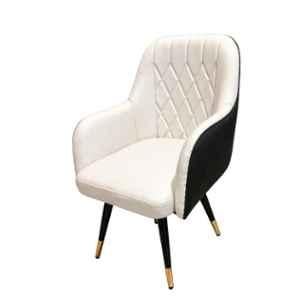 Sun Office Furniture SOF-10 Leatherette White Dining Chair