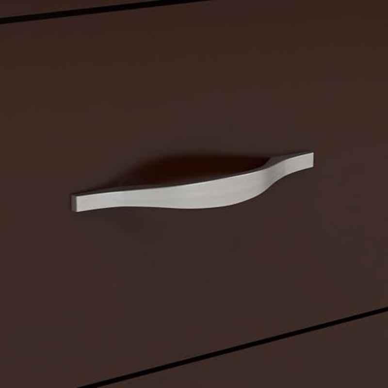 Plantex 96mm Zinc Satin Pull Cabinet Handle for Home & Office, APS-PH-102-SATIN-96MM-PK1