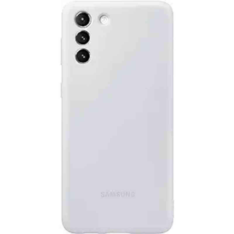 Samsung Galaxy S21 Plus Silicone Gray Back Mobile Cover, EF-PG996TJEGWW