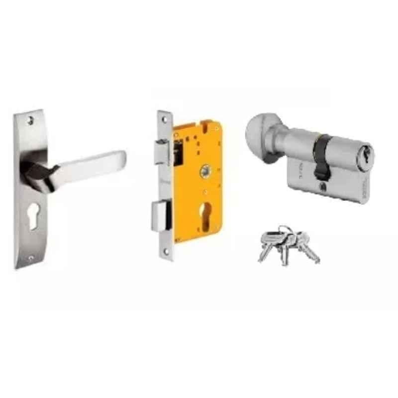 Dorset HL Series Hale 60mm Stainless Steel Patina Finish Door Handle Lock Set with Knob & Key