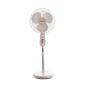 Crompton High Flo Neo 50W KD White Oscillating Pedestal Fan, Sweep: 400 mm