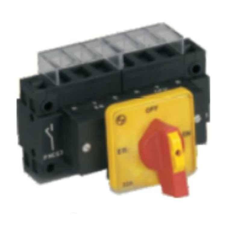 L&T EB-GEN 25A 3 Pole Rear Mounting Changeover Switch, EBF31153MB42BGYR