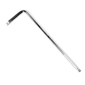 Freemans 1/2 inch 455mm Chrome Vanadium Steel Silver Mirror Finish L-Type Handle, DLH12-455