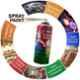Abro SP-91 400ml Multipurpose Grey Colour Spray Paint for Cars & Bikes