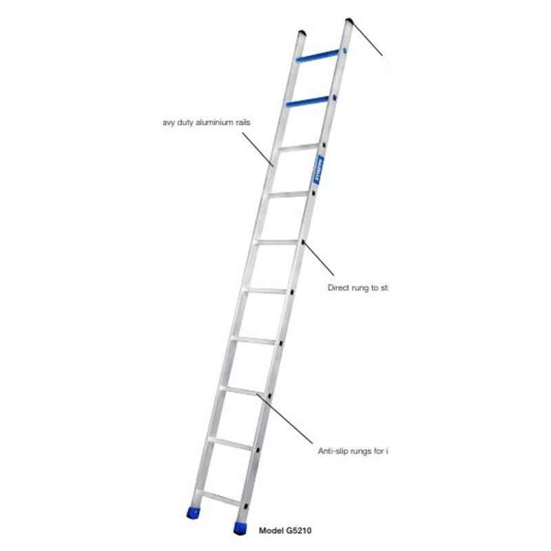 Gazelle 10ft Aluminium Straight Ladder, G5210