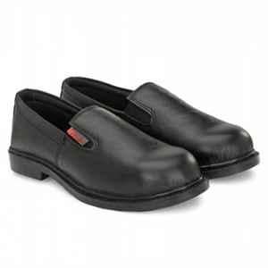 Kavacha S95 PVC Steel Toe Women Black Work Safety Shoes, Size: 3