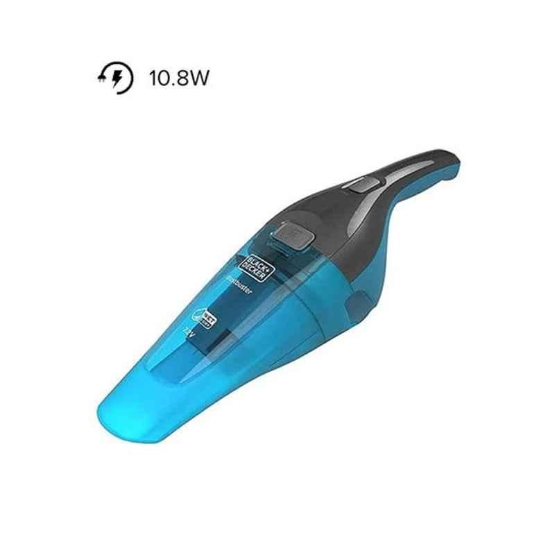 Black & Decker 10.8W 7.2V Plastic Blue & Grey Cordless Vacuum Cleaner, WDC215WA-B5