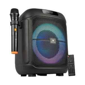 Zebronics Sono Plus 48W Black Portable Bluetooth Speaker with Karaoke Wireless Mic, Remote Control & Carry handle