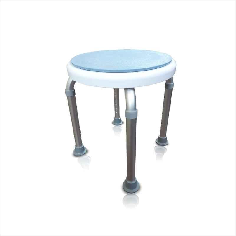 Buy VMS Careline Aluminium ABS Plastic Shower Stool VWE 1067