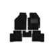 Elegant Cord Black Carpet Car Mat Compatible with Volkswagen Vento