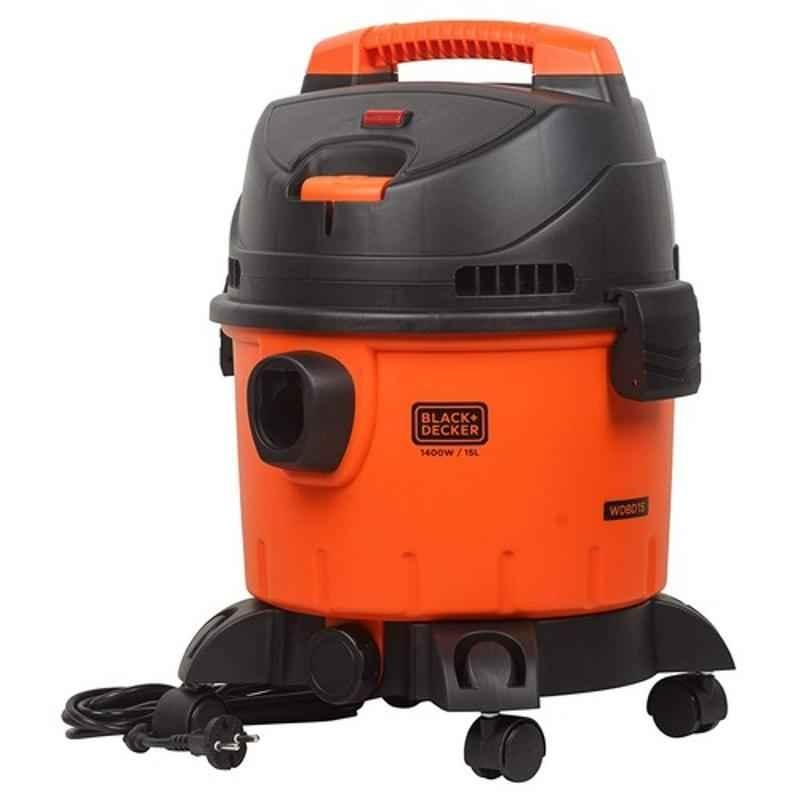 Black+Decker WDBD15 1400W High Suction Wet & Dry Vacuum Cleaner & Blower with HEPA Filter