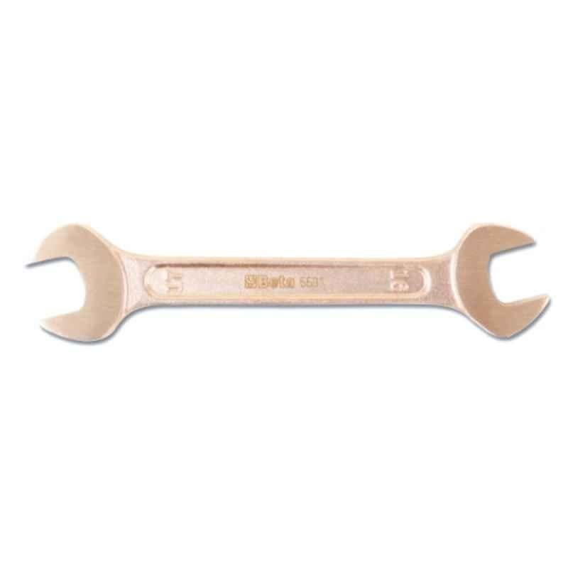Beta 55BA 14x17mm Sparkproof Double Open End Wrench, 000550806