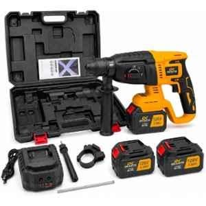Okasta 26mm 21V 1100rpm Cordless Rotary Hammer Drill with Brushless Motor