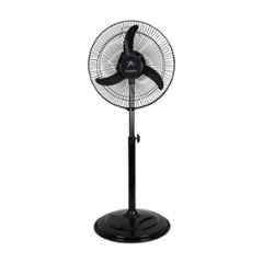 Vinerov Cyclone 16 inch 2000rpm Black Ultra High Speed Pedestal Fan with Heavy Metal Stand & 1 Year Warranty, Sweep: 400 mm, AR-BU16-BL-NOSC
