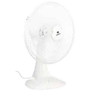 Havells Sameera 16W 3 Blade White Table Fan, FHTSUSTWHT16, Sweep: 400 mm