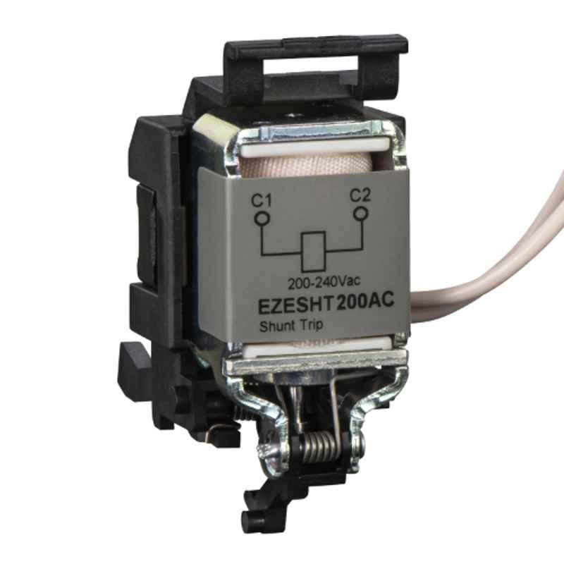 Schneider EasyPact EZC 200-240 VAC Shunt Trip Voltage Release MCCB, EZESHT200AC