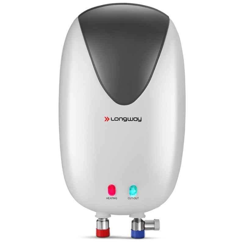 Longway Hotspring 3000W 3 Litre 5 Star Gray Instant Water Heater with  Multiple Safety System & Rust-Proof Body, DSQW-78688350