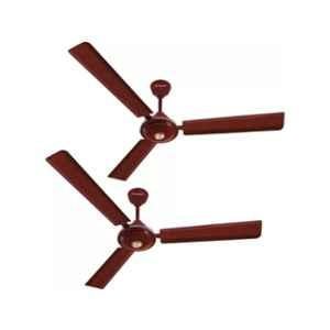 Longway Star P2 50W Brown Ultra High Speed Ceiling Fan, Sweep: 1200 mm (Pack of 2)