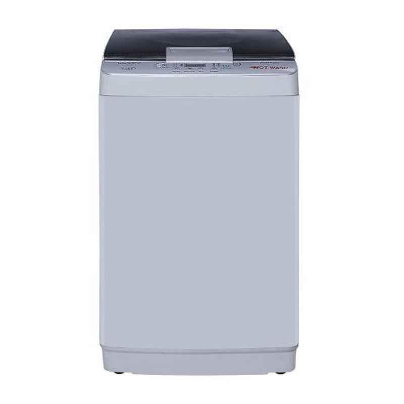 Lloyd Smart Hot Wash 7.2kg White Fully Automatic Top Load Washing Machine, LWMT72H
