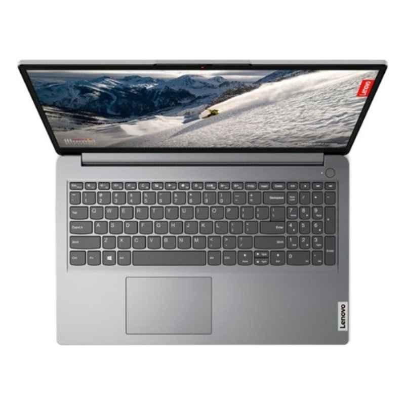 Lenovo IdeaPad 1 Grey Laptop with 7th Gen AMD A-Series Core Ryzen 3/4GB/256GB SSD/Win 11 Home & 15.6 inch HD Display, 82VG007LAX