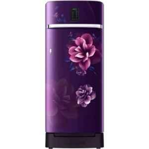 Samsung 215 Litre Camellia Purple Direct Cool Single Door 3 Star Refrigerator, RR23C2F23CR/HL