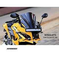 AOW Winglet for Bajaj 200RS (Yellow) g-1
