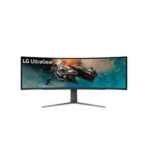 LG 49 inch Ultra Gear Dual QHD Curved Gaming Monitor with 240Hz Refresh Rate, 49GR85DC-B