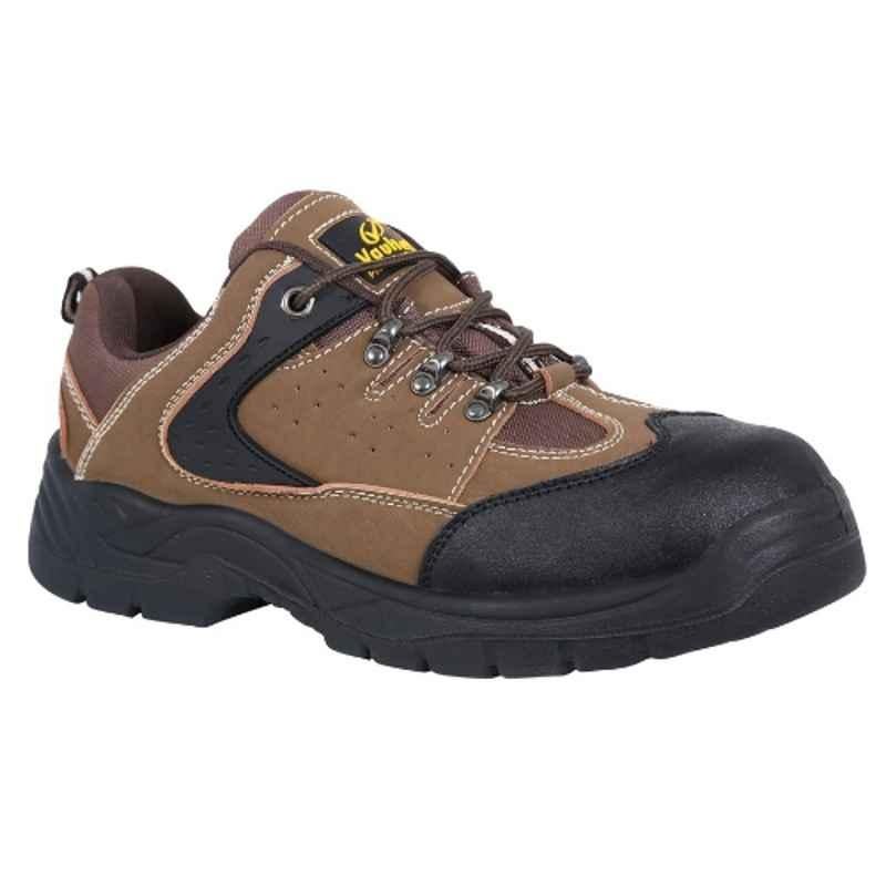 Vaultex MEH Steel Toe Honey Low Ankle Safety Shoes, Size: 38
