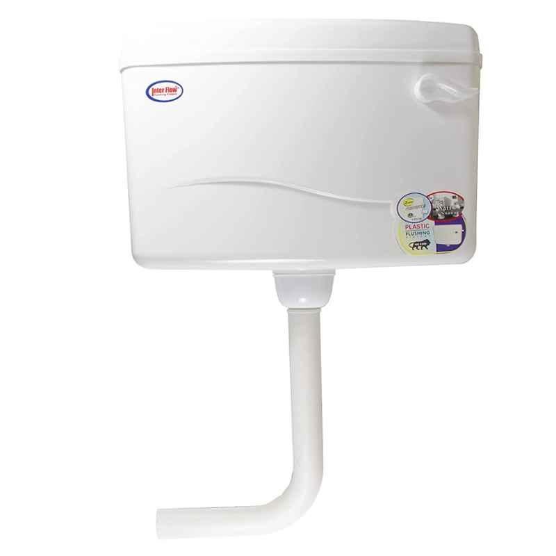 Buy Cliquin CS-105 Premium Flushing Cistern Complete Set Side Handle Flush  Tank (White 10 L) Online at Best Prices in India - JioMart.