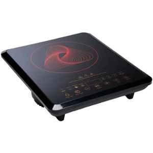 Kemajuan 2000W Glass Black Induction Cooktop with Touch Control, Fast Heating, Energy Efficient & 1 Year Warranty, KICT0220