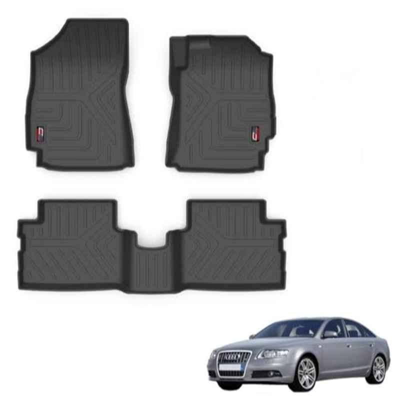 Kozdiko Thermoplastic Polyolefins 3D Life Long Car Floor Mat Set for Audi A6