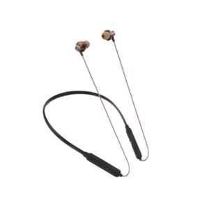 Hitage Perfect Brown Bluetooth Neckband Earphone with 20hr Play Time, NBT-2686+