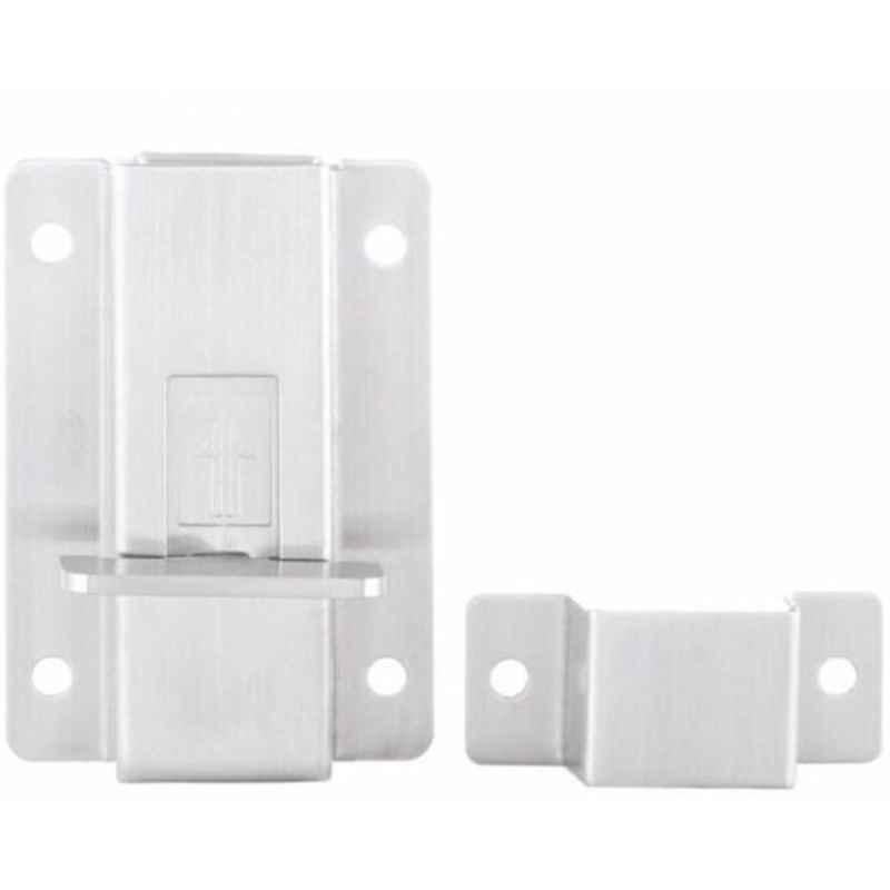 Dorfit 46mm Silver Stainless Steel Flush Bolt, DTDB013