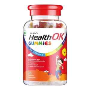 Mankind 30 Pcs Health OK Gummies for Kids, Supports Normal Growth, Healthy Immune System & Brain Function, 3662216