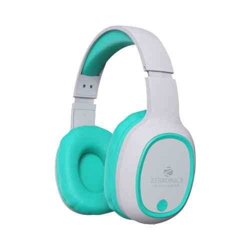 Buy Zebronics Zeb Thunder Sea Green Wireless Headphone Online At