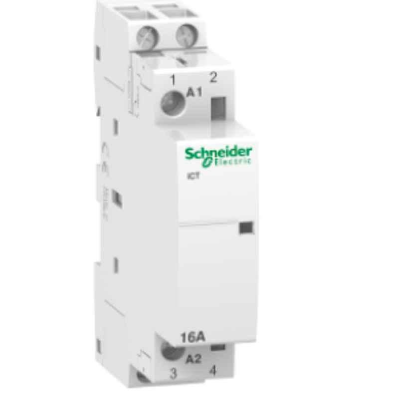 Schneider Acti9 12V 2NO White 2 Pole Contactor, A9C22012